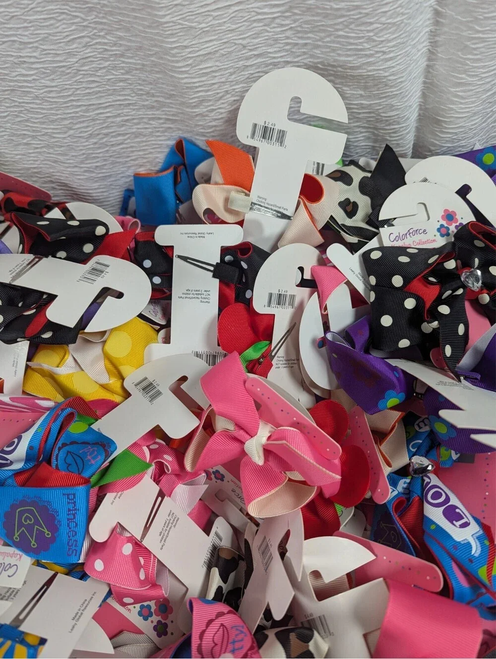 ColorForce - Kapalua Collection - Girls Hair bows - 20 Pieces - Random Assorted